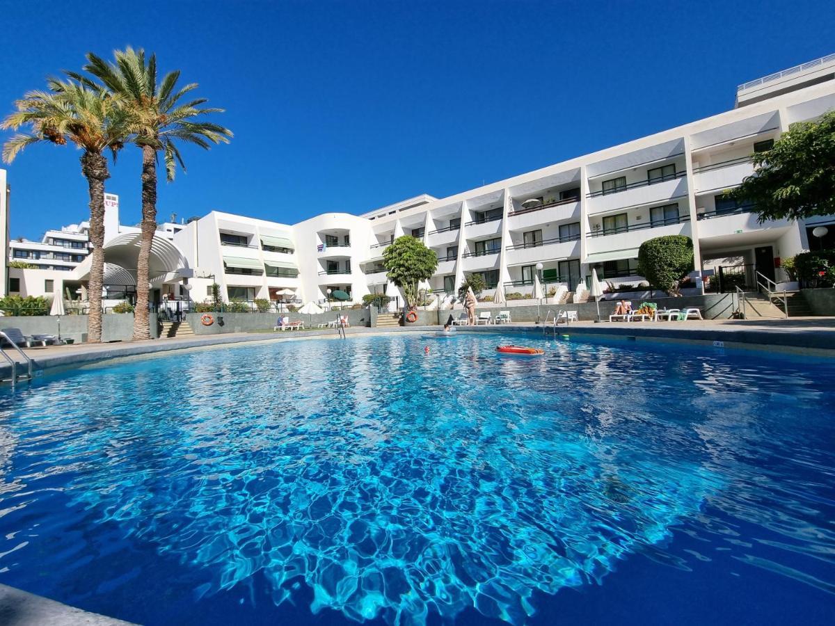 Casa Palmera 3 Only 150 Metres To The Beach, Heated Pool, Wifi, Sat-Tv, Balcony Arona (Tenerife) Exterior foto