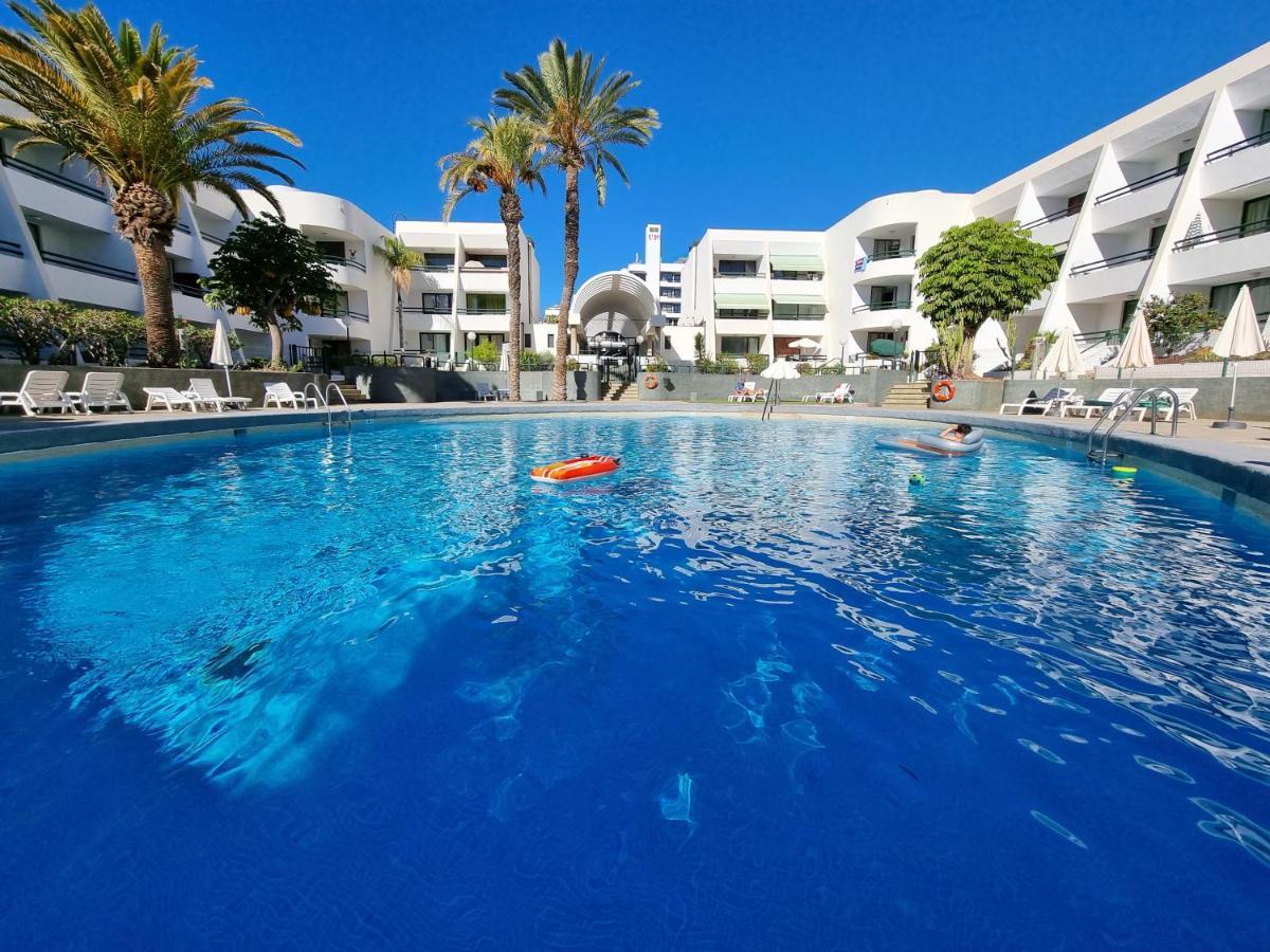 Casa Palmera 3 Only 150 Metres To The Beach, Heated Pool, Wifi, Sat-Tv, Balcony Arona (Tenerife) Exterior foto