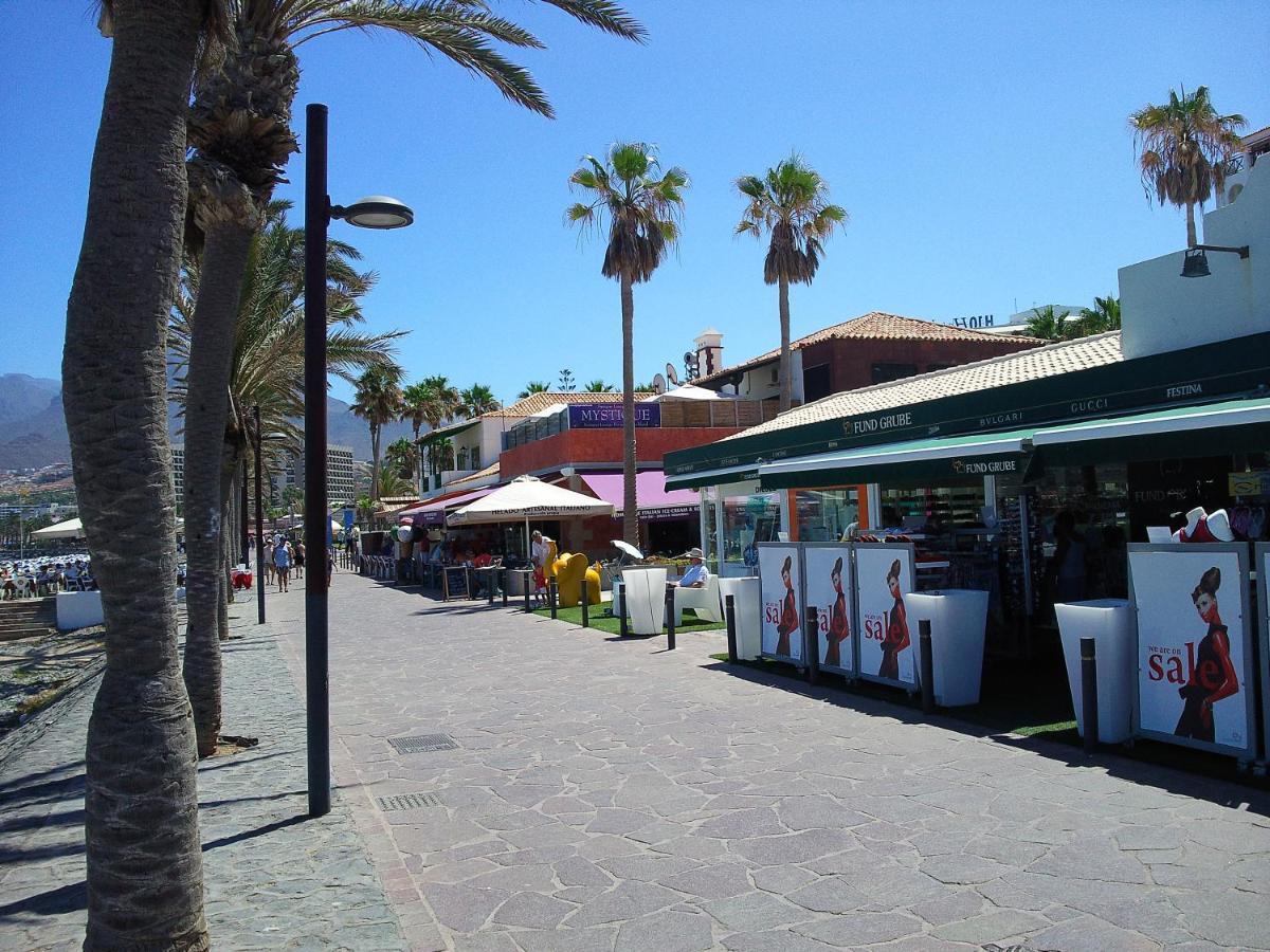 Casa Palmera 3 Only 150 Metres To The Beach, Heated Pool, Wifi, Sat-Tv, Balcony Arona (Tenerife) Exterior foto