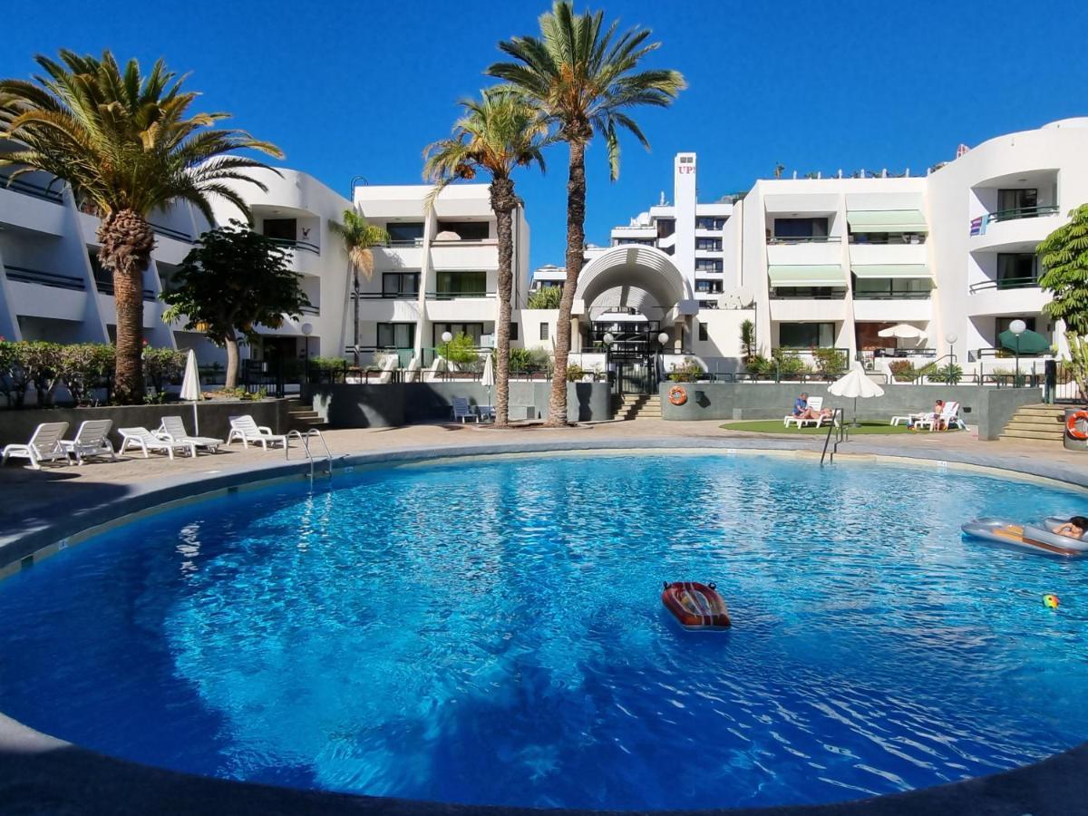 Casa Palmera 3 Only 150 Metres To The Beach, Heated Pool, Wifi, Sat-Tv, Balcony Arona (Tenerife) Exterior foto