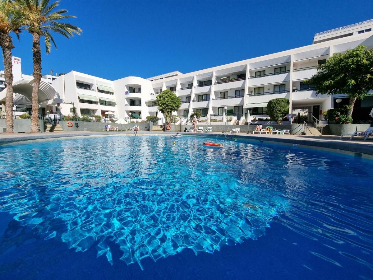 Casa Palmera 3 Only 150 Metres To The Beach, Heated Pool, Wifi, Sat-Tv, Balcony Arona (Tenerife) Exterior foto