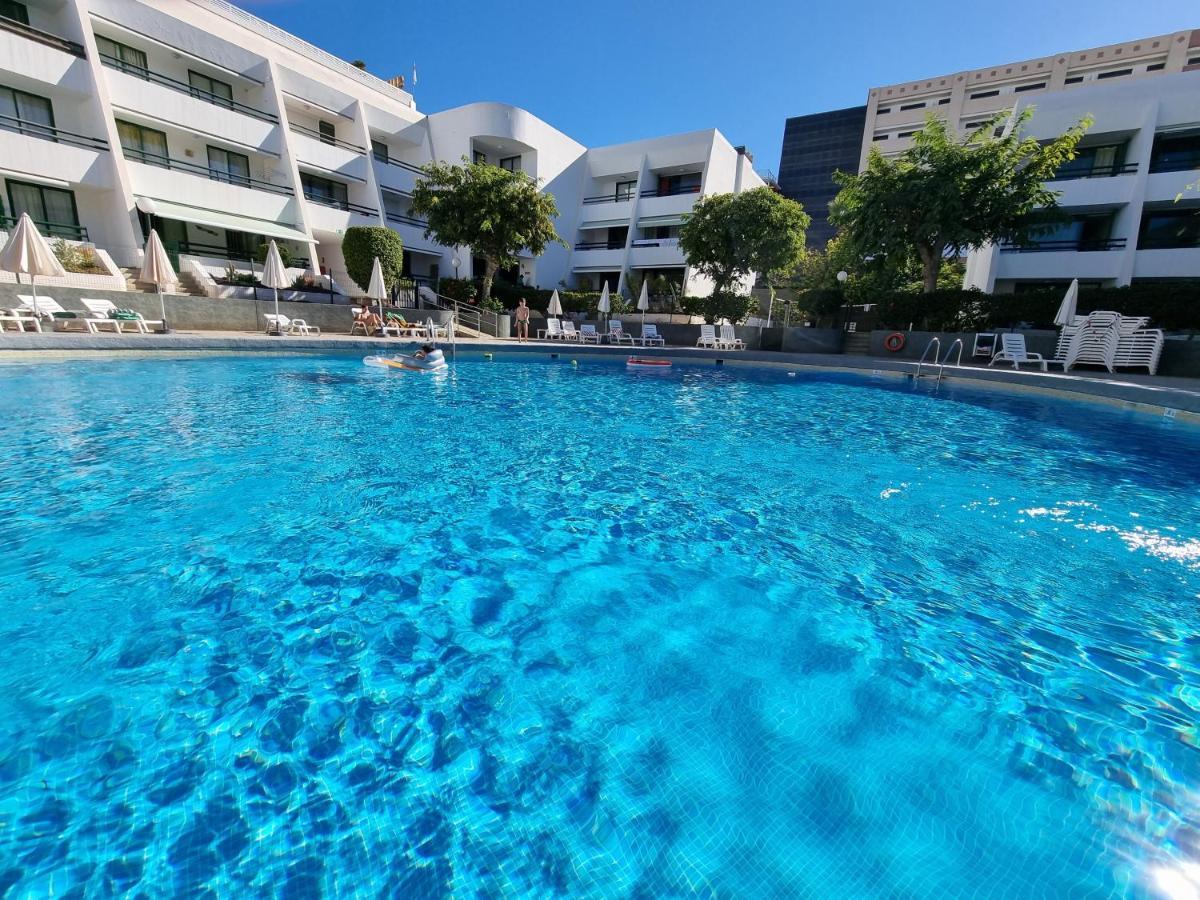 Casa Palmera 3 Only 150 Metres To The Beach, Heated Pool, Wifi, Sat-Tv, Balcony Arona (Tenerife) Exterior foto
