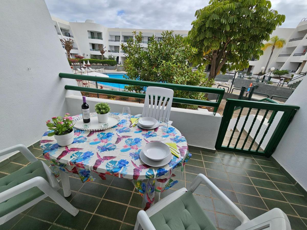 Casa Palmera 3 Only 150 Metres To The Beach, Heated Pool, Wifi, Sat-Tv, Balcony Arona (Tenerife) Exterior foto