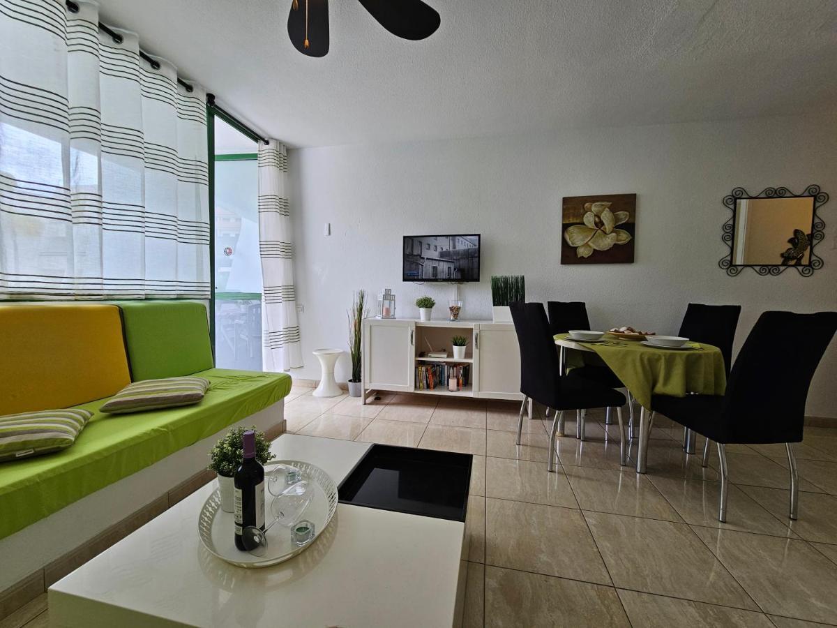 Casa Palmera 3 Only 150 Metres To The Beach, Heated Pool, Wifi, Sat-Tv, Balcony Arona (Tenerife) Exterior foto